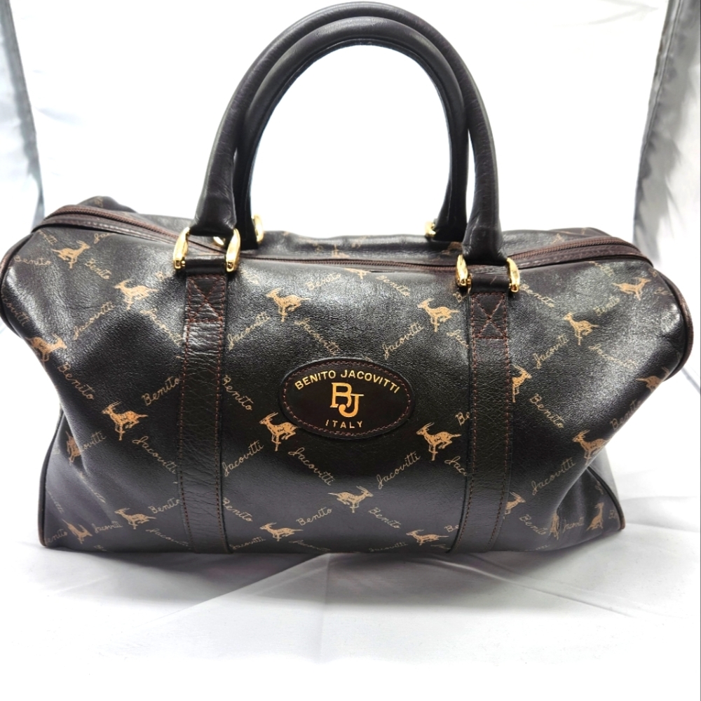 Made In Italy RARE Vintage Benito Jacovitti Bag